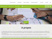 Tablet Screenshot of ceder-provence.org